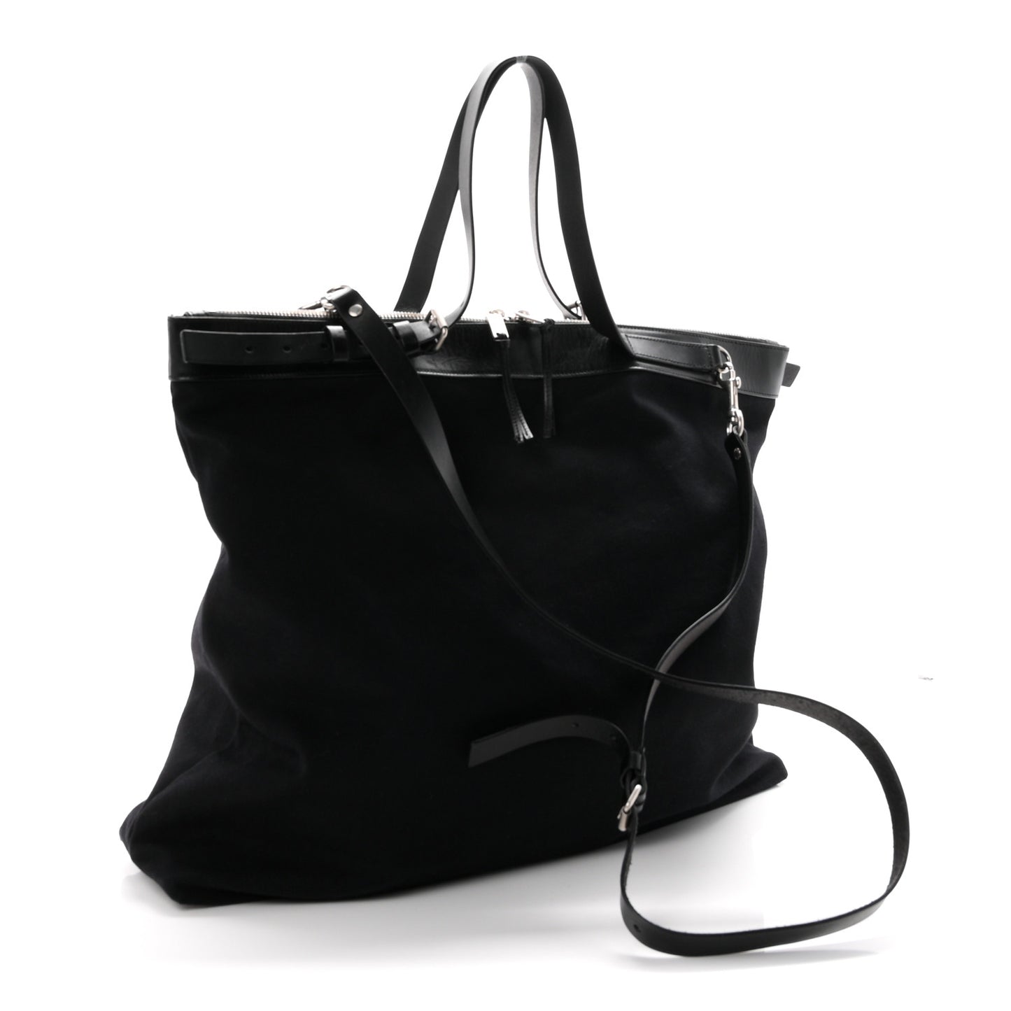 Canvas ID Shopping Bag Black