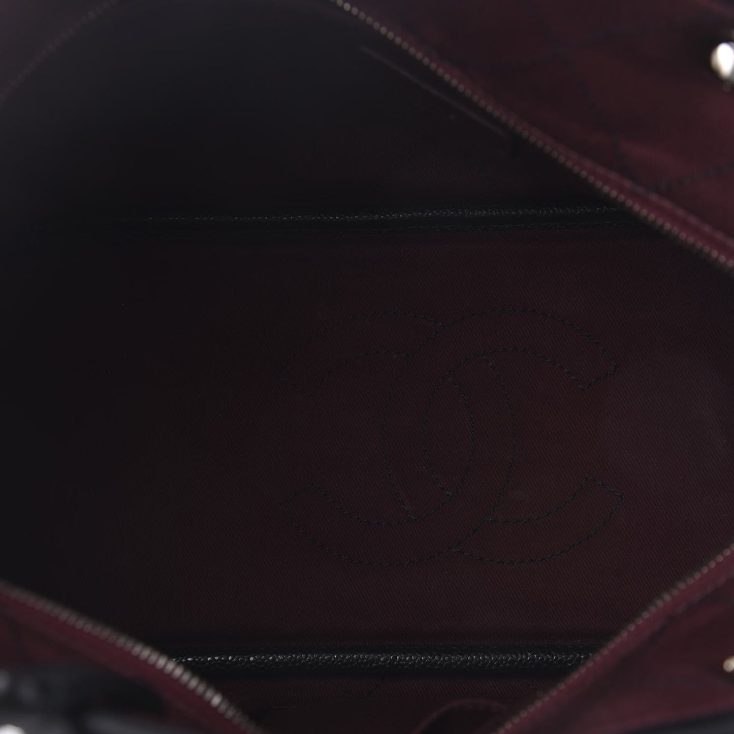 Grained Calfskin Shopping Fever Tote Black