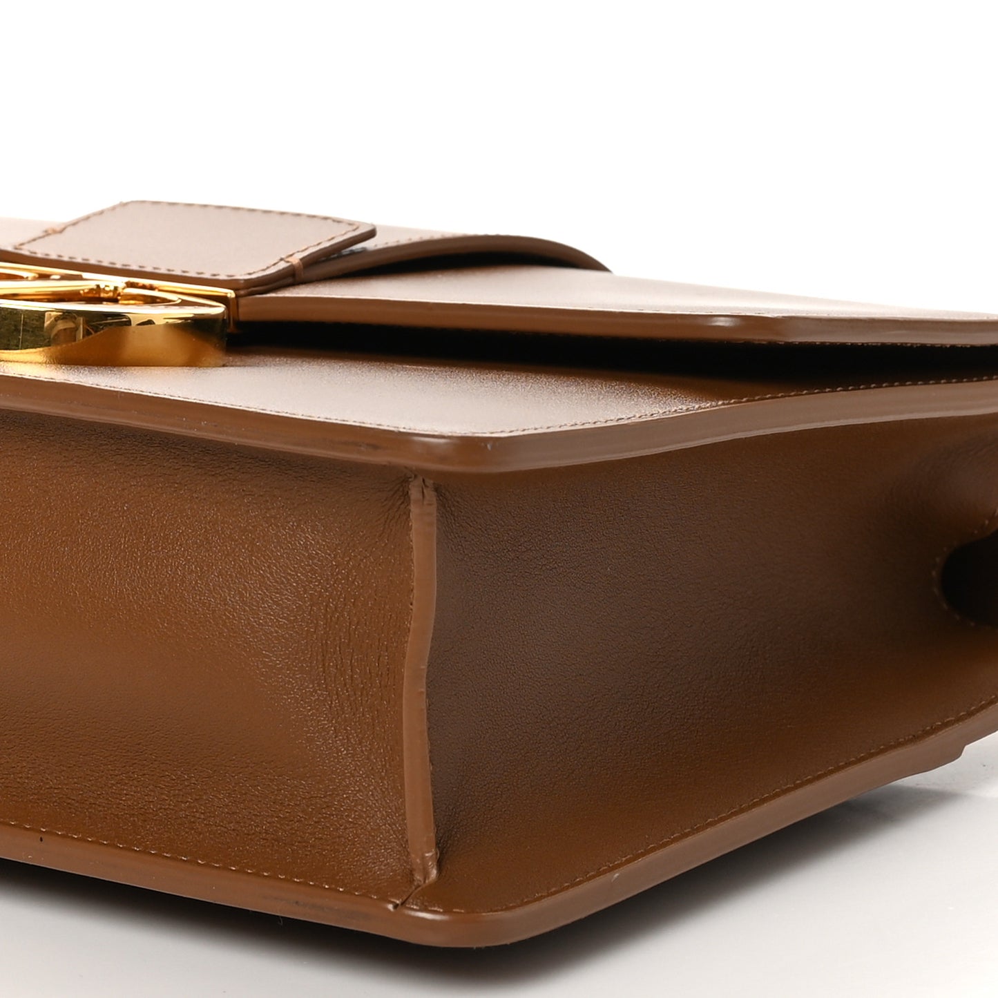 Smooth Calfskin 30 Montaigne Flap Bag Brown