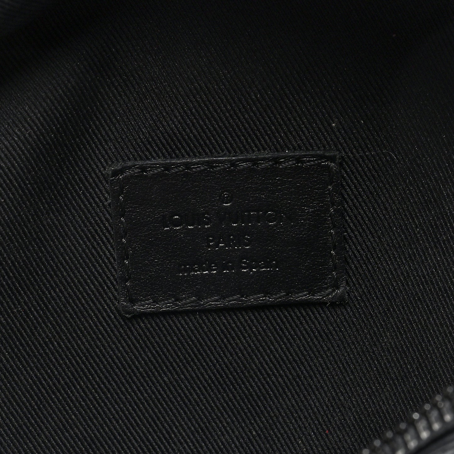 Calfskin Monogram Shadow Discovery Bumbag Black