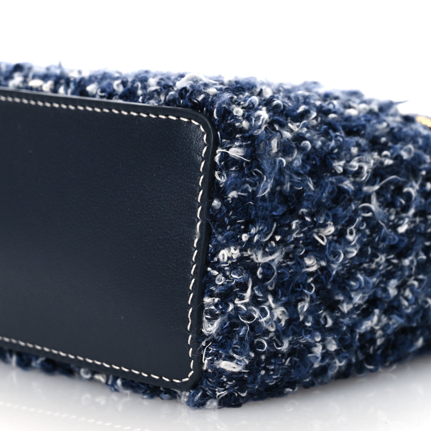 Loro Piana Silk Denim L19 Extra Pocket Pouch Navy 9 of 9