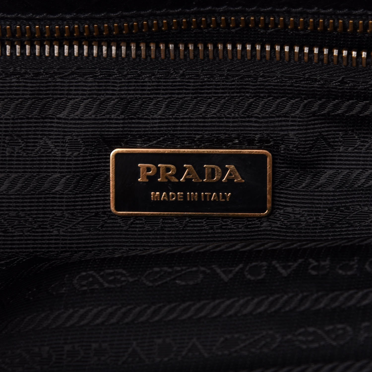 Prada Cervo Antik Frame Bag Black 6 of 9