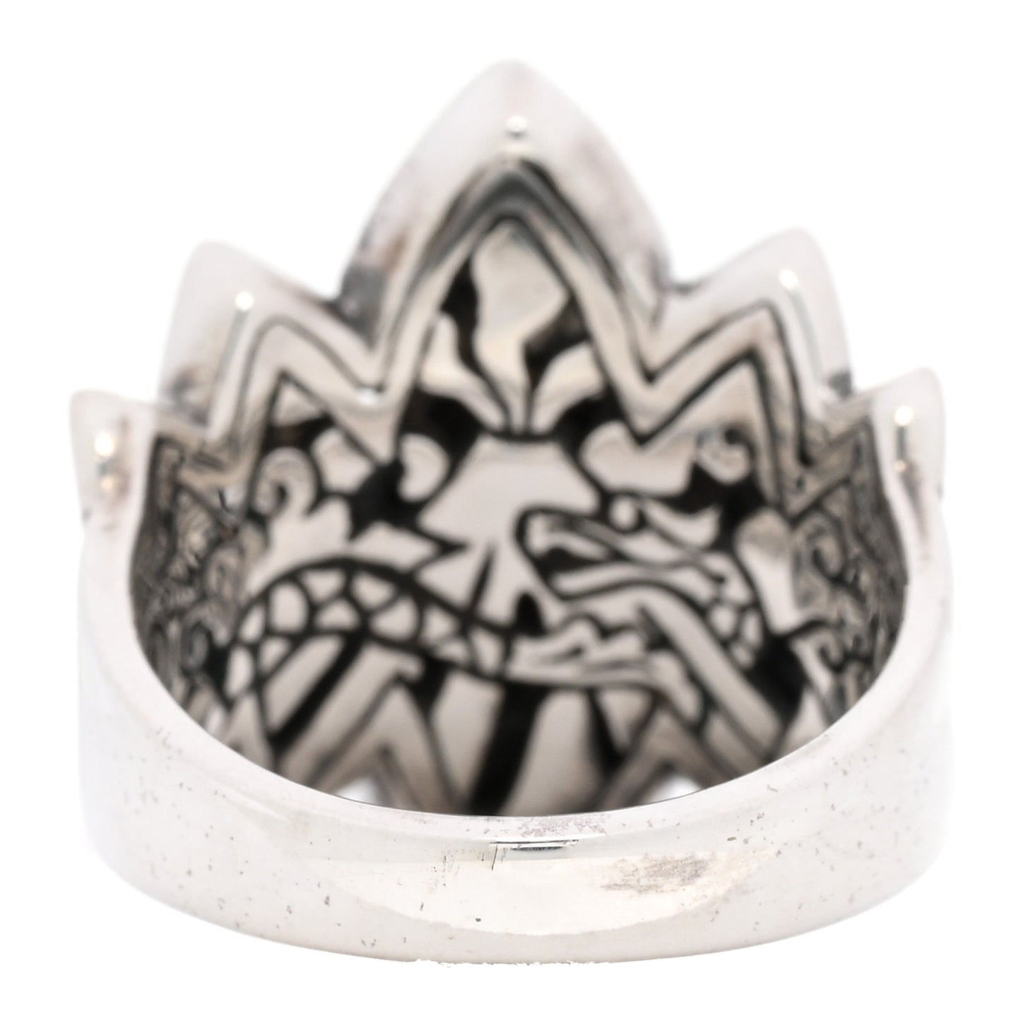 Sterling Silver Legends Naga Ring 54 7
