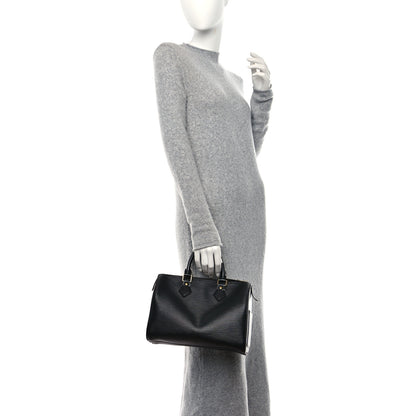 Louis Vuitton Epi Speedy 25 Black 2 of 8