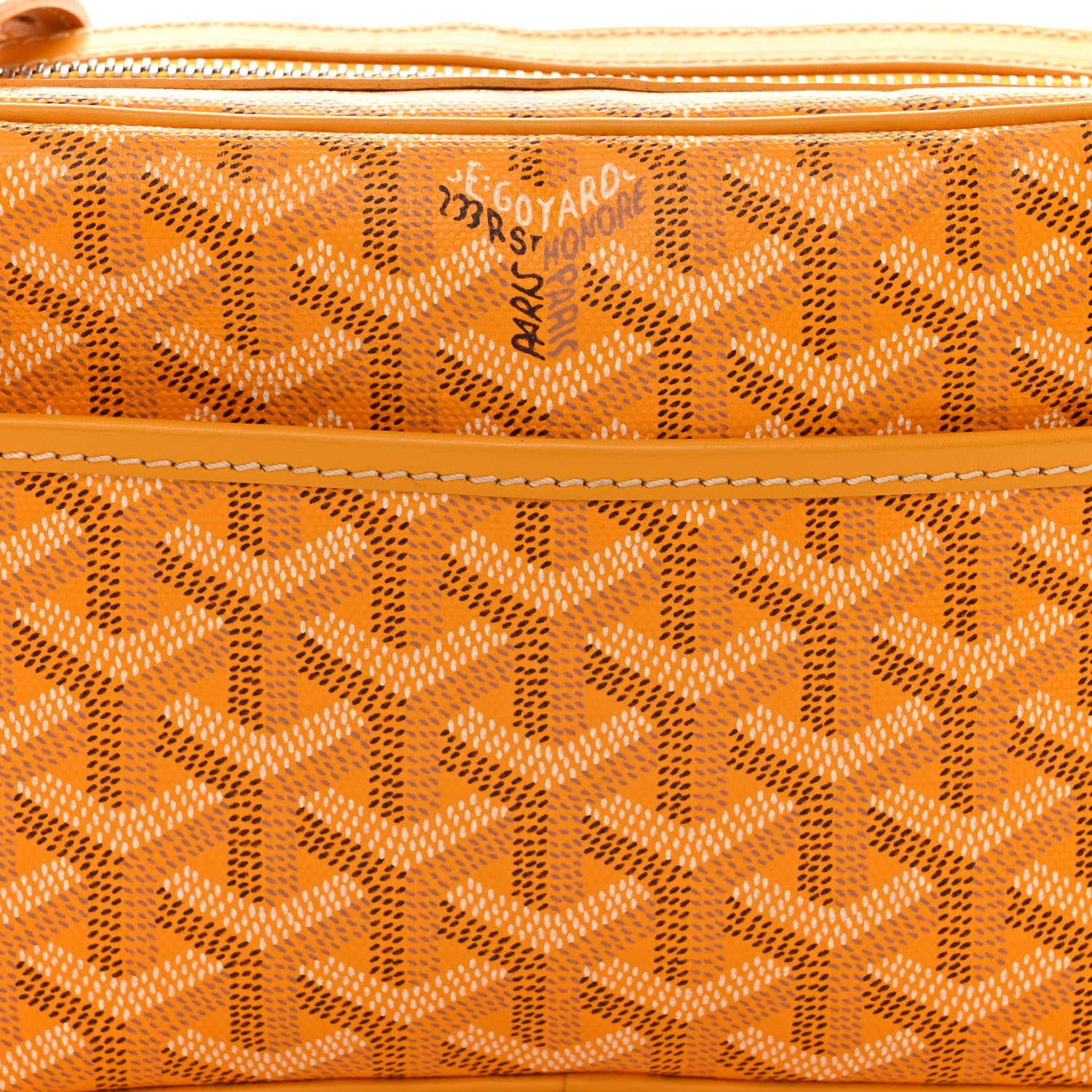 Goyard Goyardine Sac Cap Vert Yellow 8 of 11