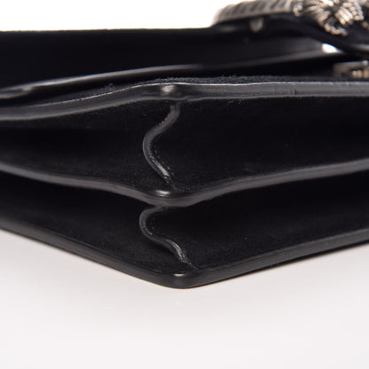Gucci Suede Small Dionysus Shoulder Bag Black 9 of 13