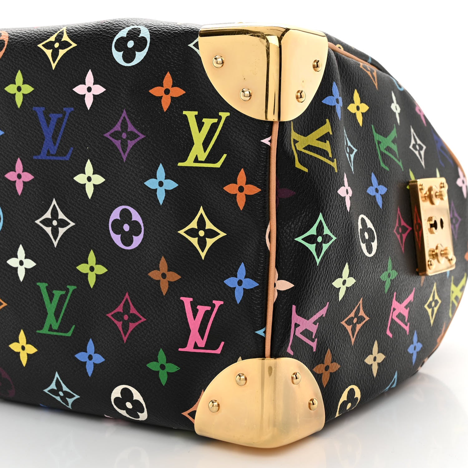 Louis Vuitton Monogram Multicolor Speedy 30 Black 9 of 9