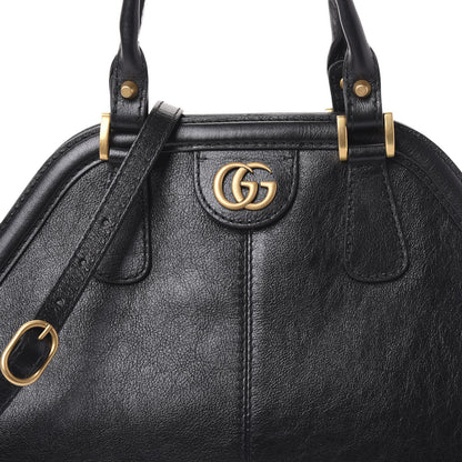 Gucci Calfskin Medium Re(Belle) Top Handle Bag Black 10 of 10