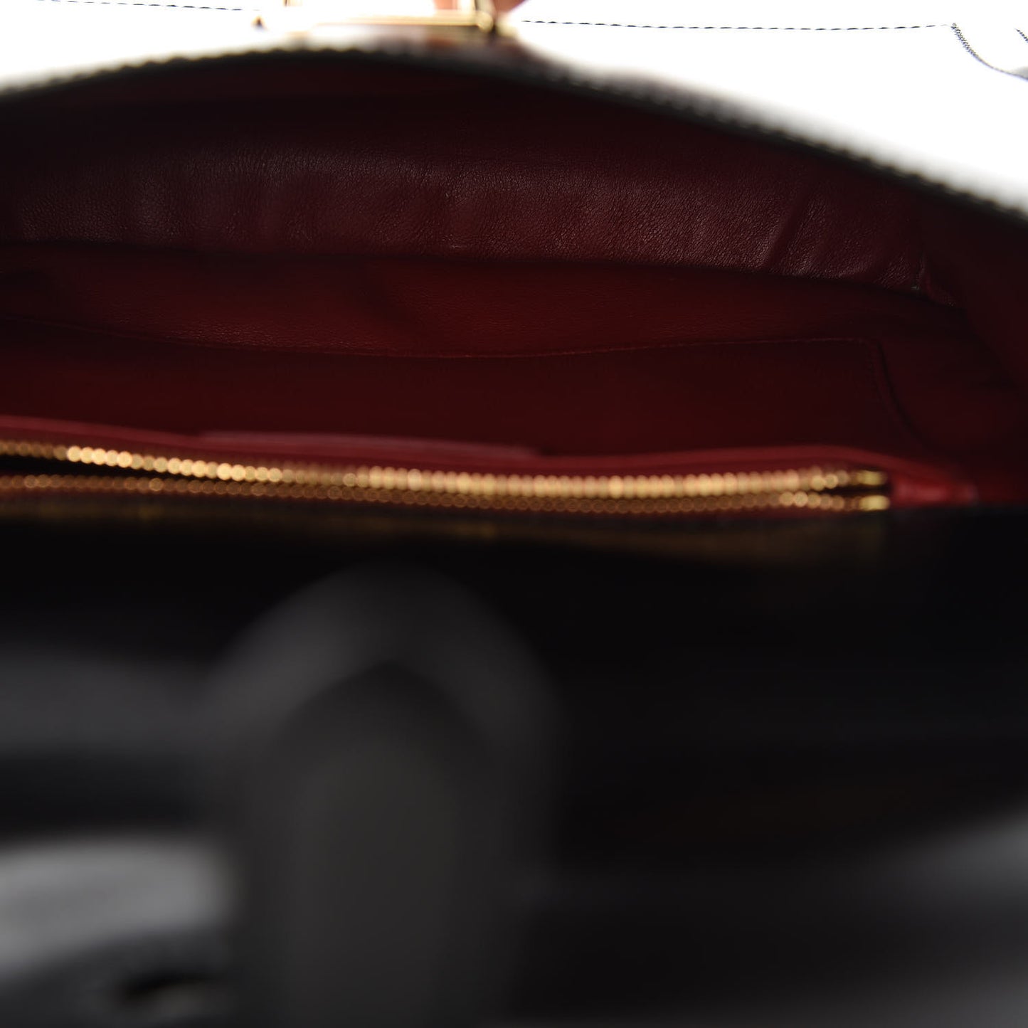 City Calfskin Belle Top Handle Bag Black