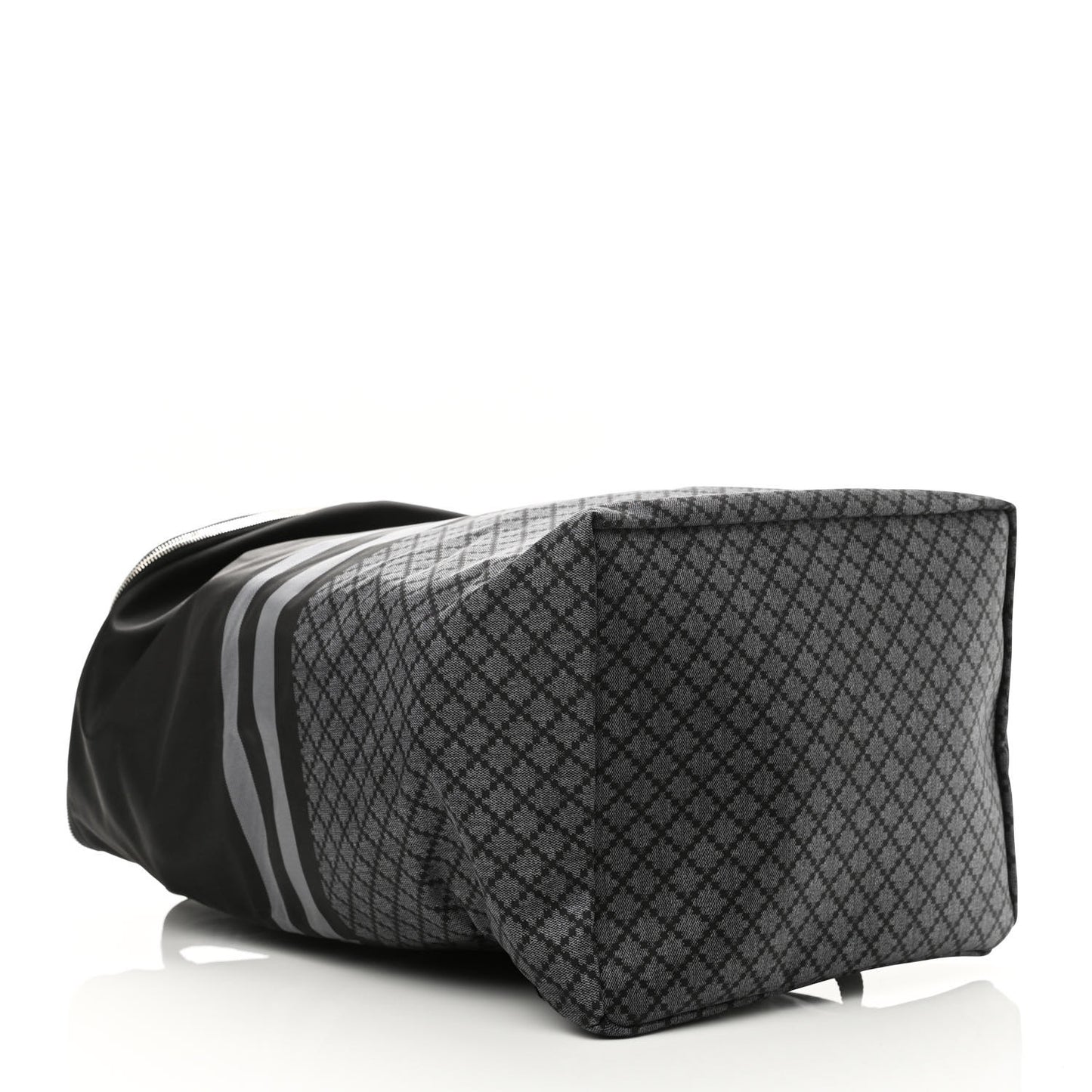 Nylon Diamante Backpack Black