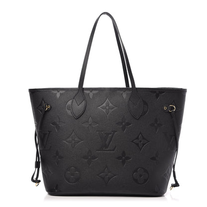 Louis Vuitton Empreinte Monogram Giant Neverfull MM Black 1 of 10