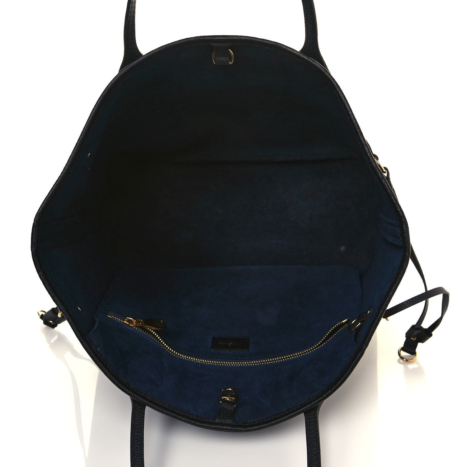 Louis Vuitton Empreinte Monogram Giant Neverfull MM Black 6 of 15