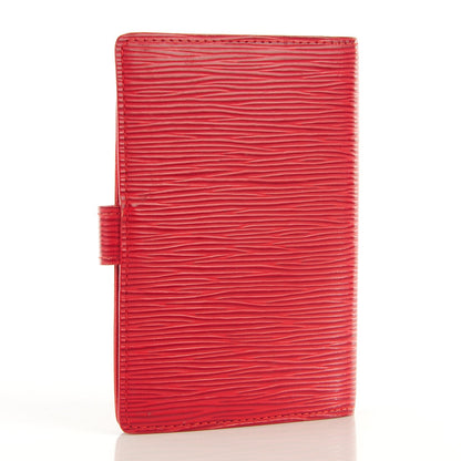 Louis Vuitton Epi Small Ring Agenda Cover Rouge 3 of 7