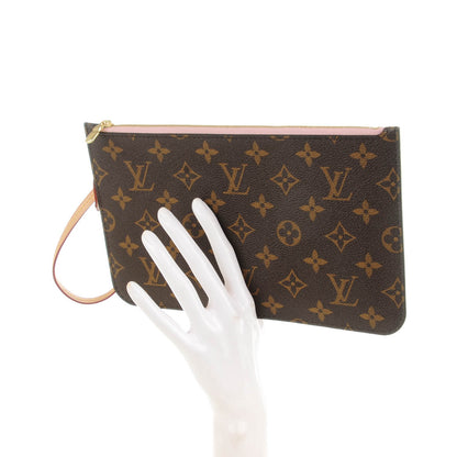 Louis Vuitton Monogram Neverfull MM GM Pochette Rose Ballerine 2 of 6