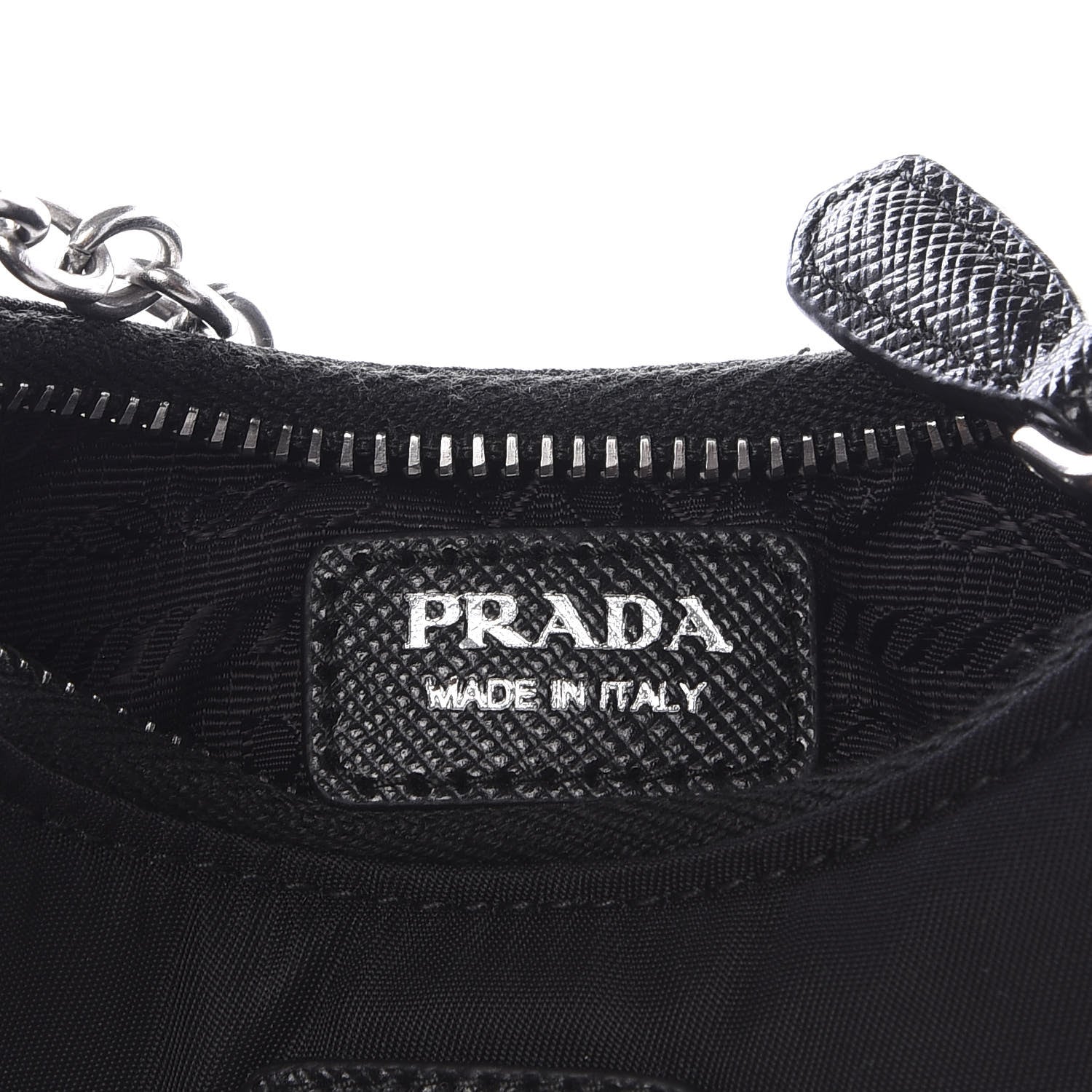 Prada Tessuto Nylon Mini Re-Edition 2000 Shoulder Bag Black 5 of 8