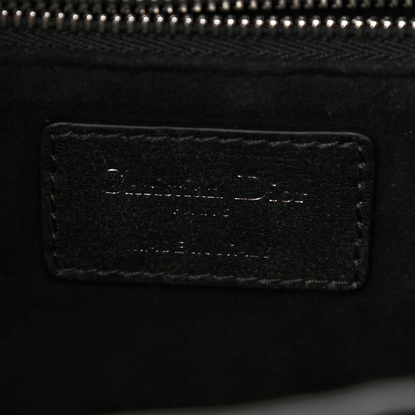 Calfskin Studded Dio(r)evolution Flap Bag Black