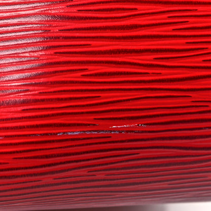 Louis Vuitton Epi Speedy 25 Castillan Red 13 of 15