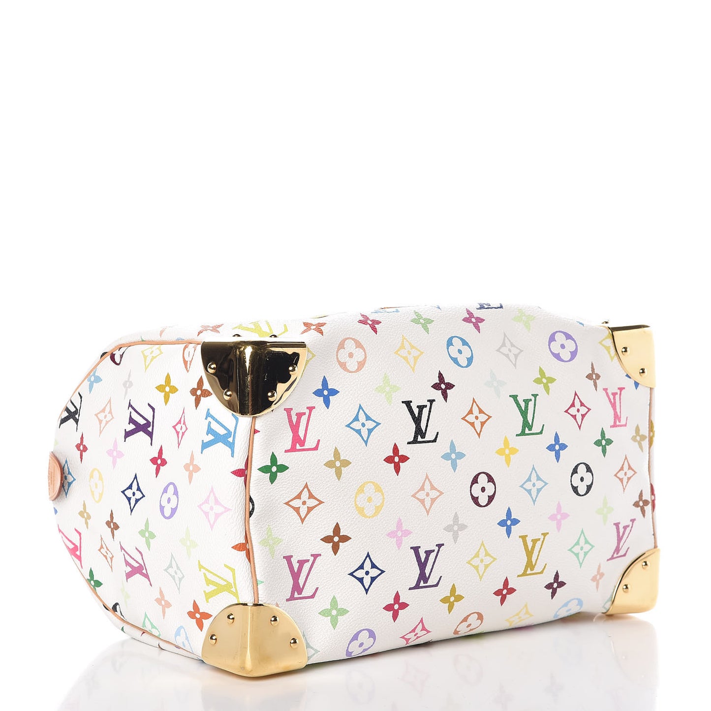 Monogram Multicolor Speedy 30 White