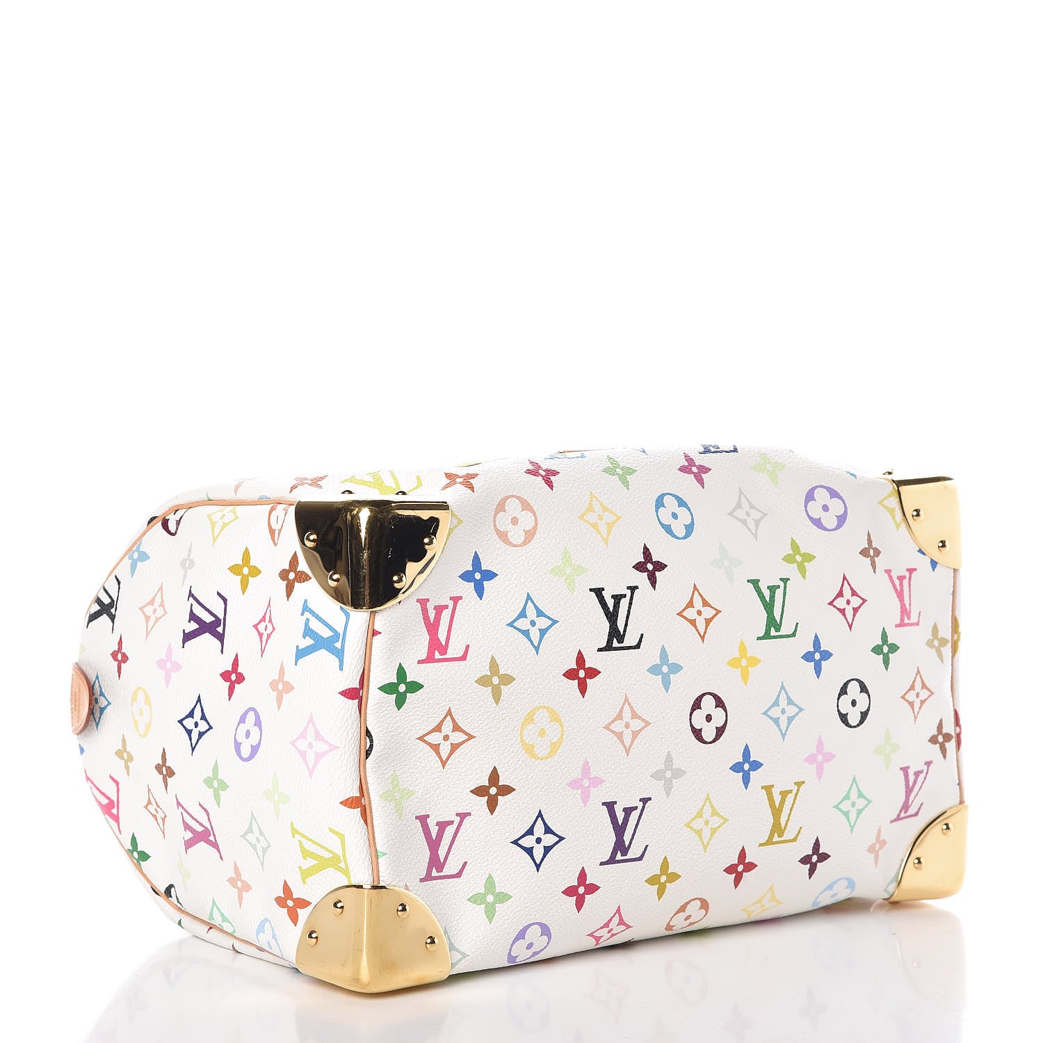Louis Vuitton Monogram Multicolor Speedy 30 White 4 of 10