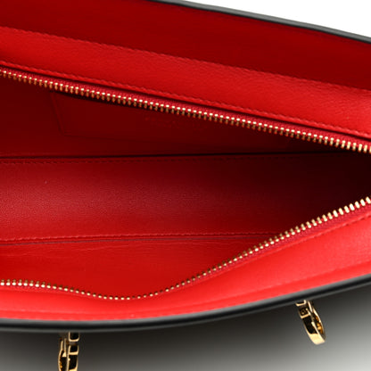 Salvatore Ferragamo Calfskin Hug Crossbody Bag Black 5 of 9