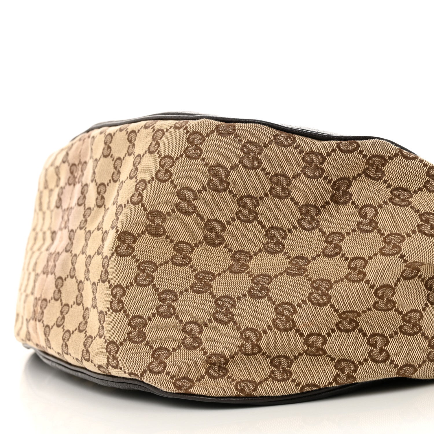 Gucci Monogram Medium Charlotte Hobo Brown 10 of 12