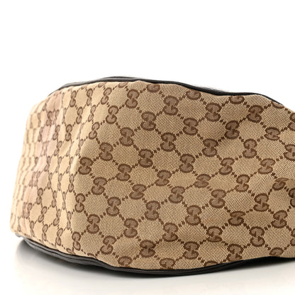 Gucci Monogram Medium Charlotte Hobo Brown 10 of 12