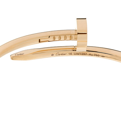 Cartier 18K Yellow Gold Juste Un Clou Bracelet 16 4 of 5
