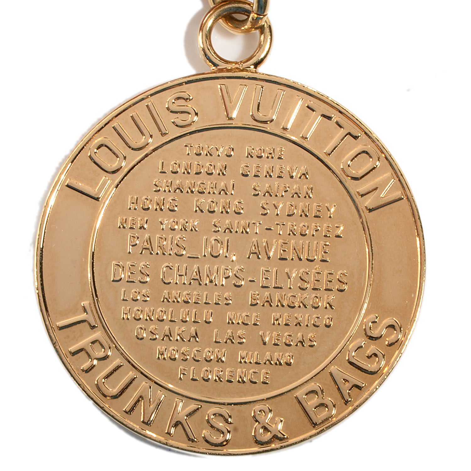 Louis Vuitton Vernis Trunks and Bags Bag Charm Orange Sunset 6 of 6