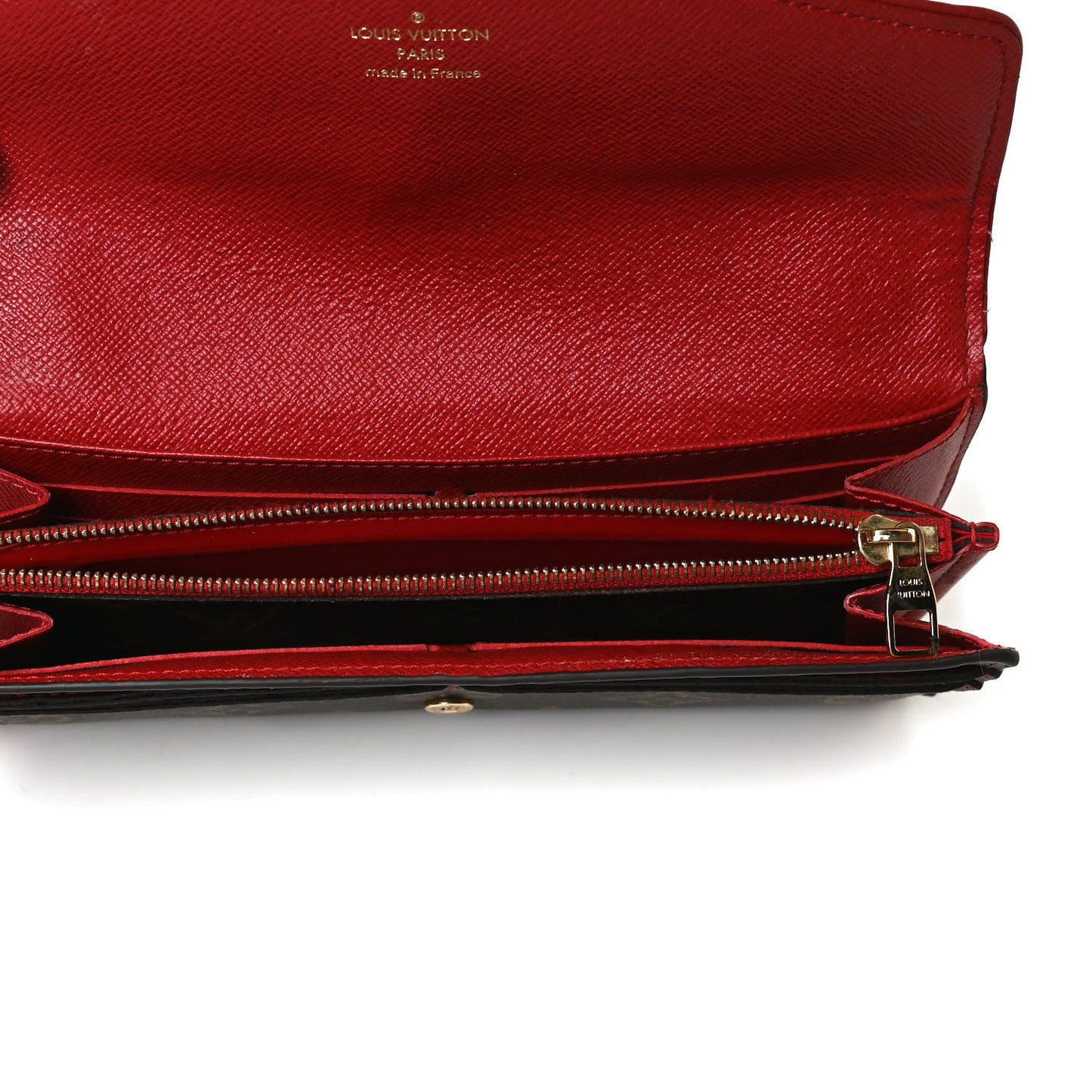 Monogram Sarah Retiro Wallet Cherry