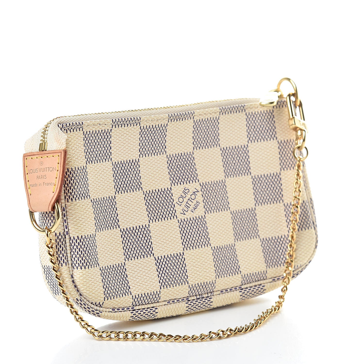 Louis Vuitton Damier Azur Mini Pochette Accessories 3 of 10