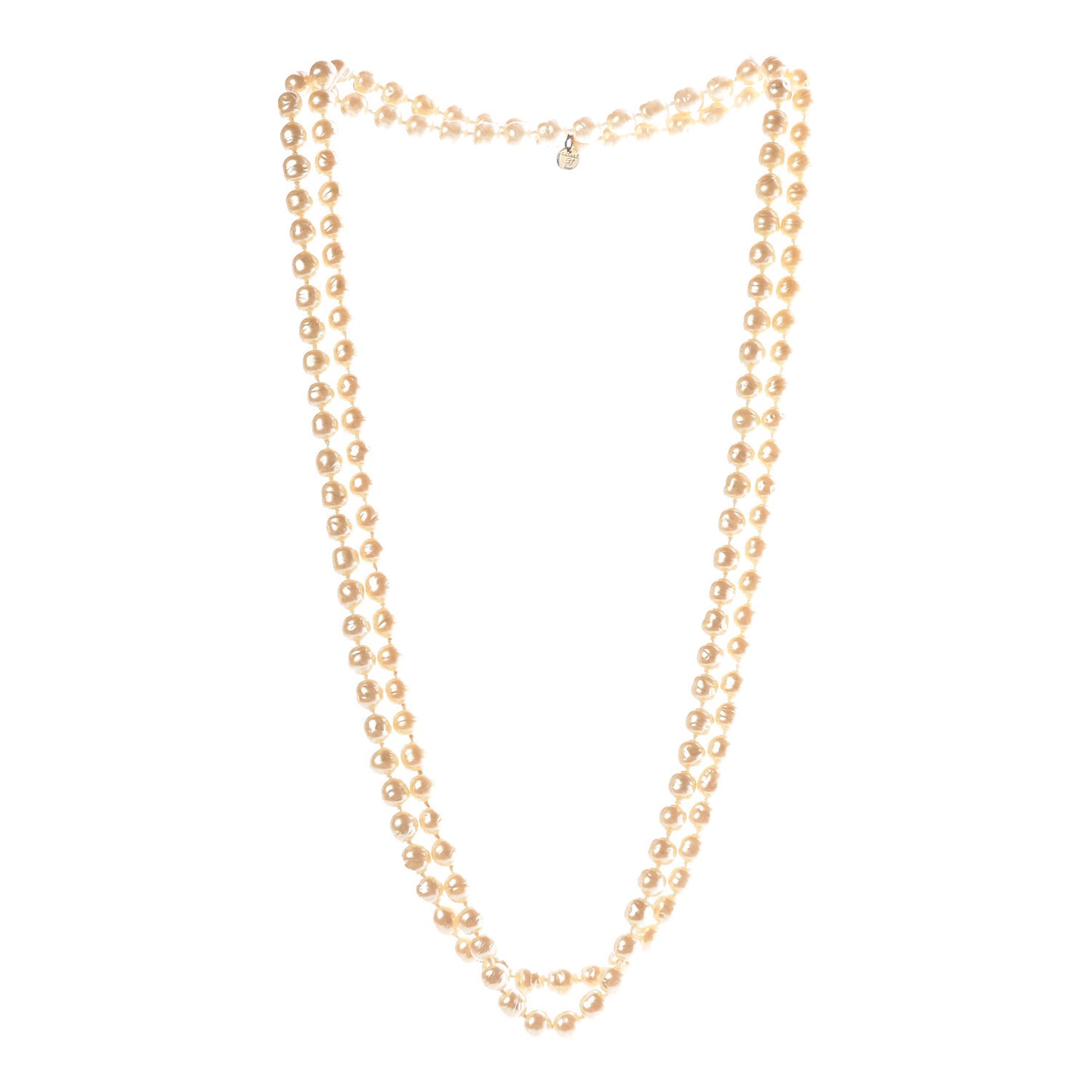 Irregular Pearl Long Necklace