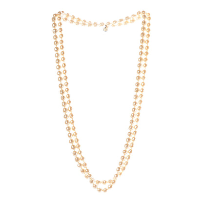 Chanel Irregular Pearl Long Necklace 3 of 5