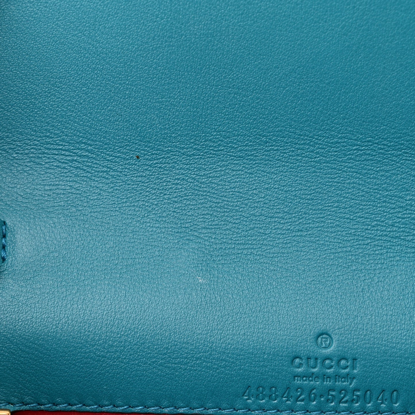 Velvet Matelasse GG Marmont Mini Bag Pavone Cyan