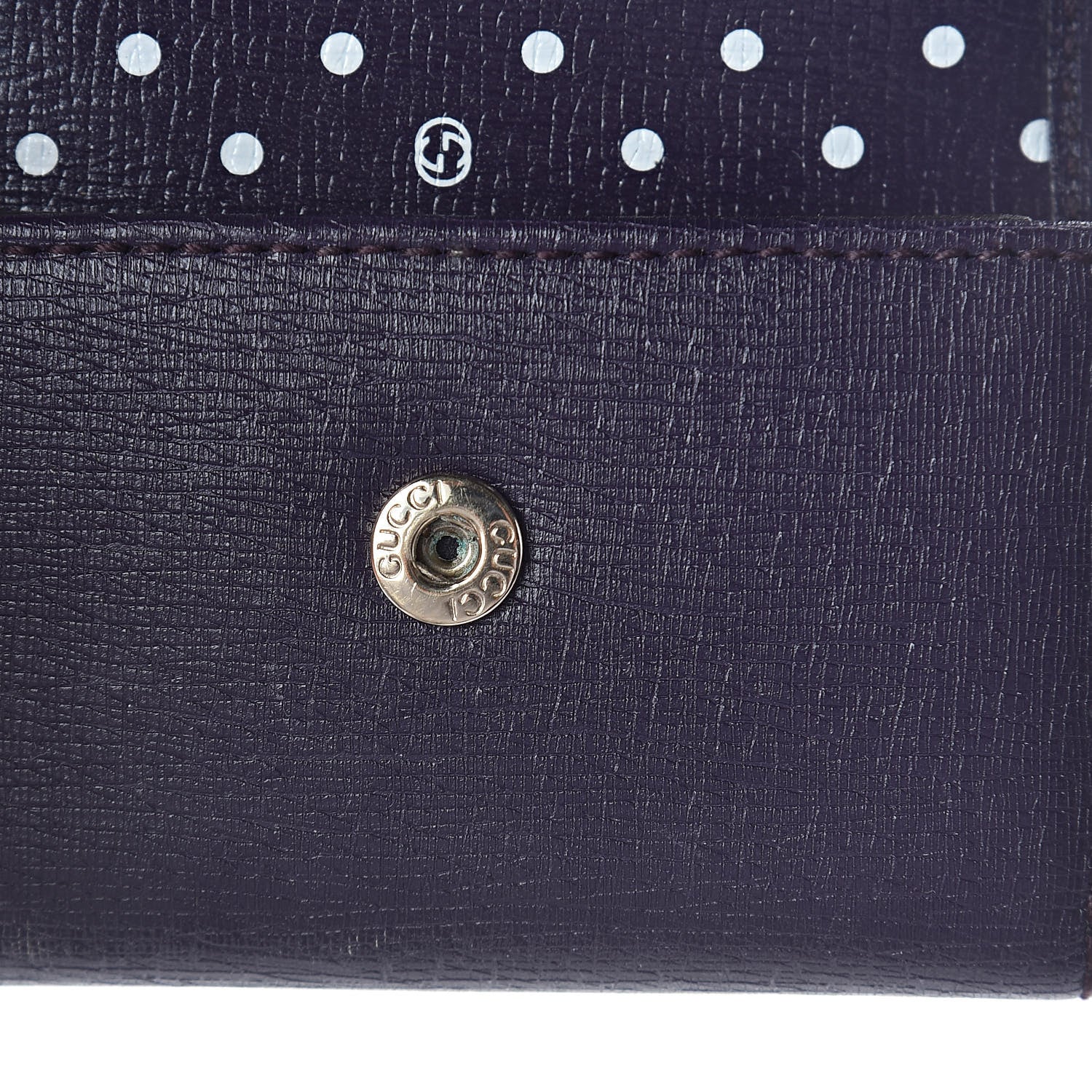 Gucci Calfskin Interlocking G 6 Key Holder Purple 7 of 7