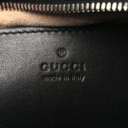 Gucci Calfskin Matelasse Aria Small GG Marmont Chain Shoulder Bag Black 6 of 11