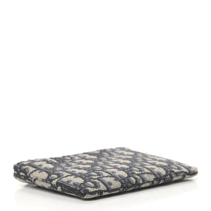 Christian Dior Oblique Dior Pouch Navy 4 of 7