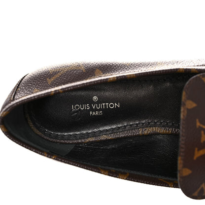 Louis Vuitton Monogram Upper Case Flat Loafer 37.5 7 of 9