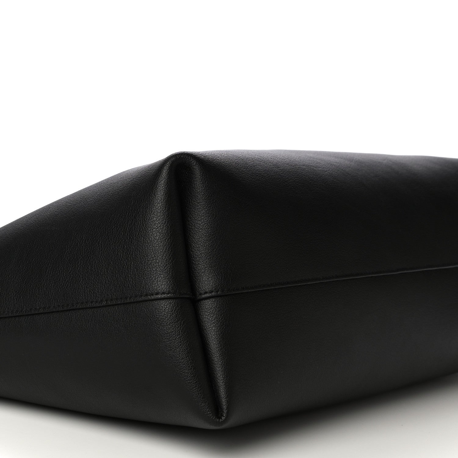 Saint Laurent Calfskin Large Shopping Tote Black 9 of 23