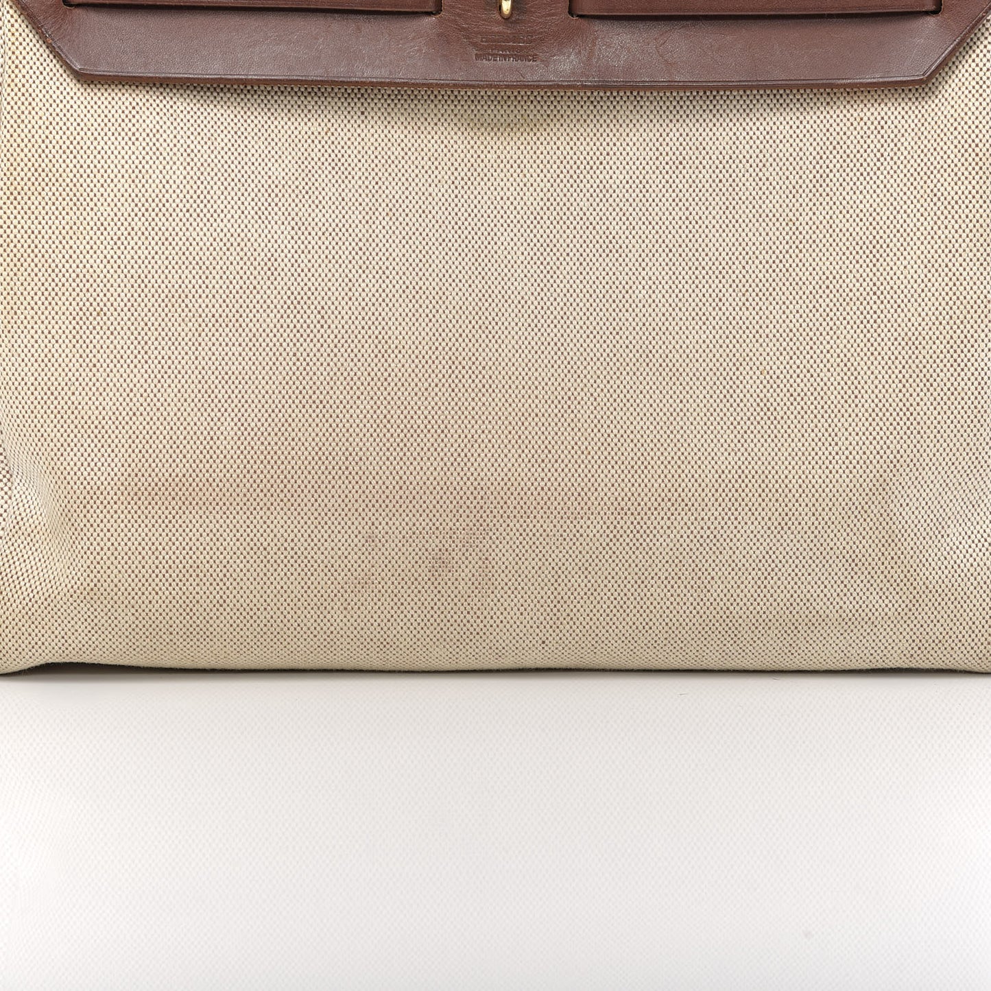 Toile Vache Calfskin Herbag 30 PM Natural