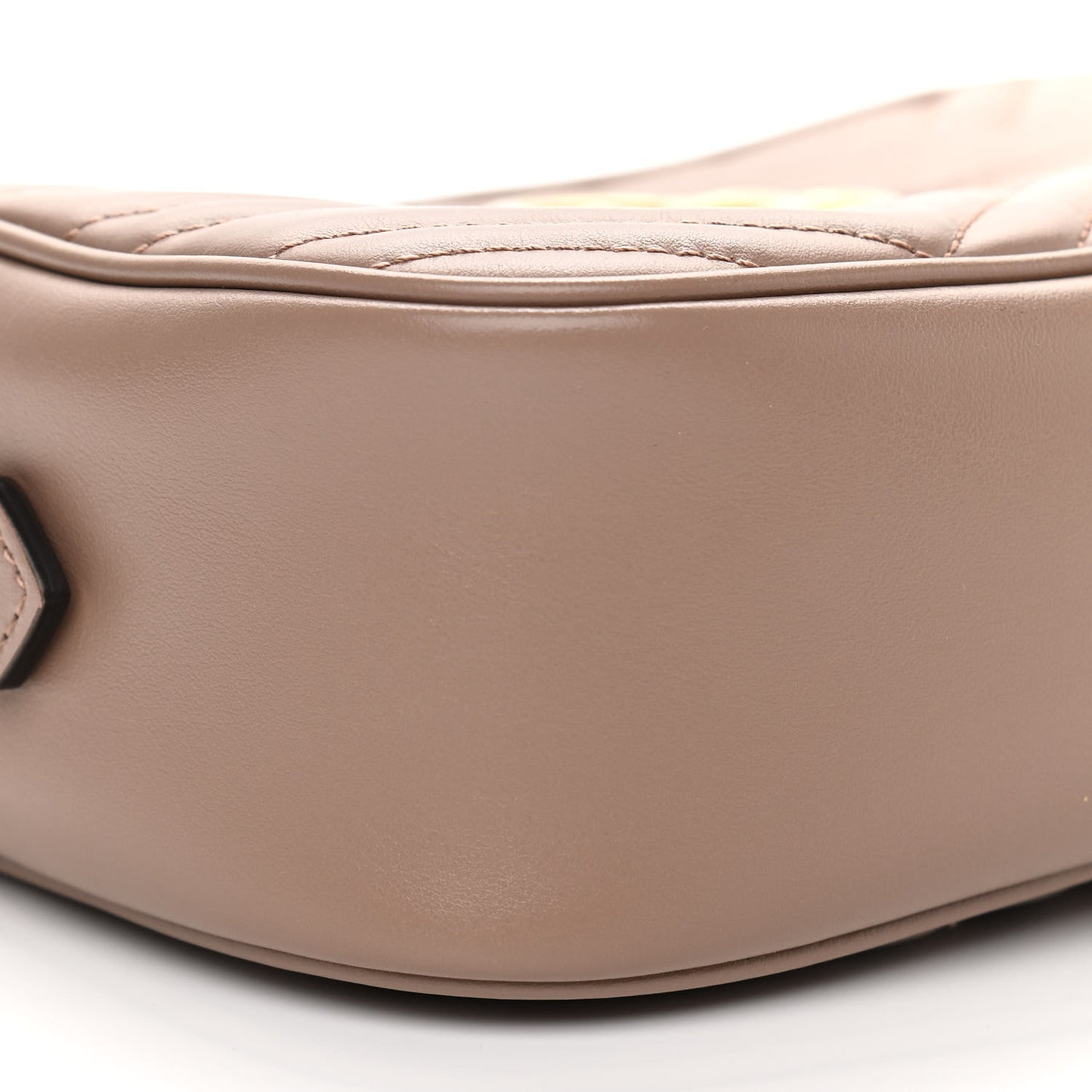 Calfskin Matelasse Small GG Marmont Chain Shoulder Bag Porcelain Rose