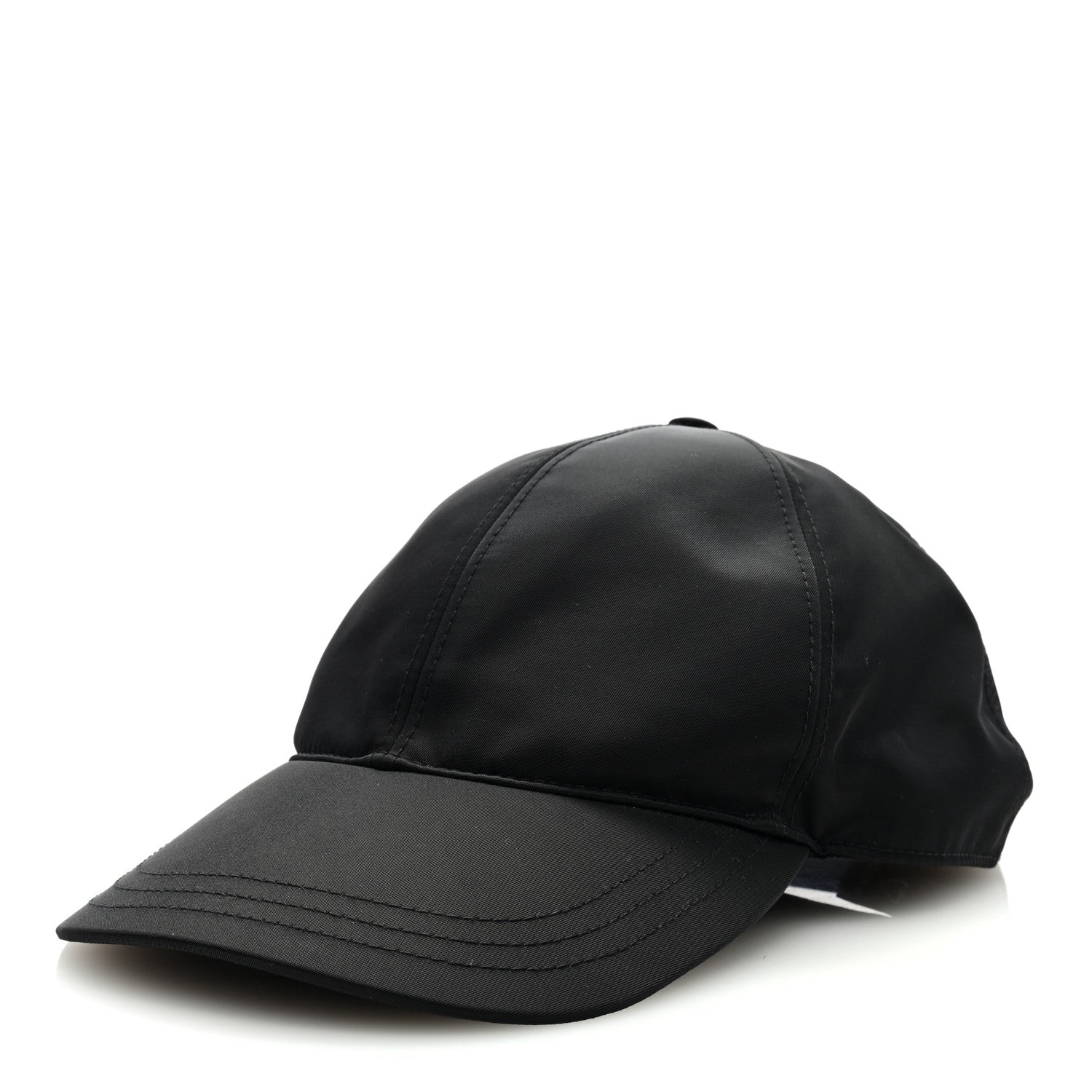 Prada Tessuto Nylon Logo Baseball Cap M Black 1 of 7