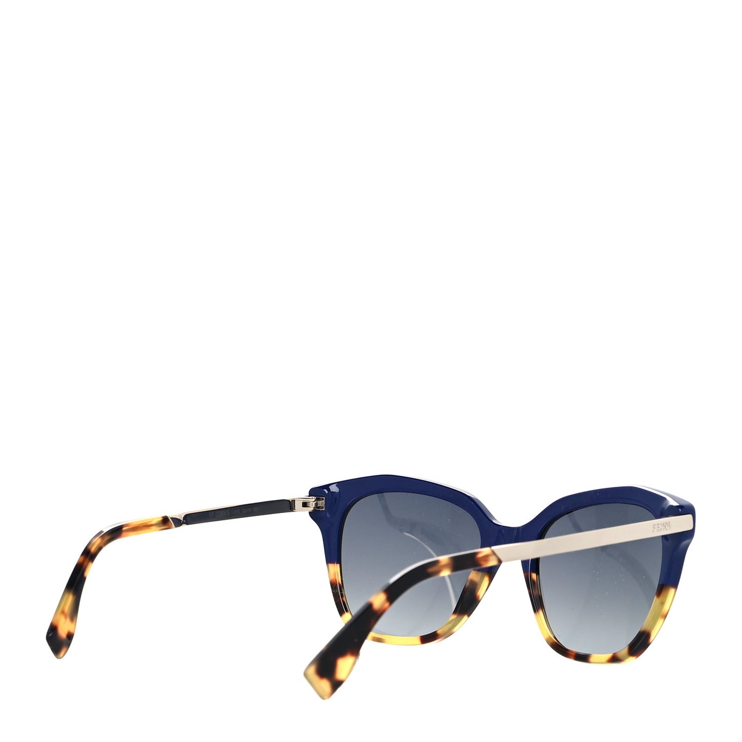 Acetate Cat Eye Sunglasses FF 0089/S Tortoise Blue