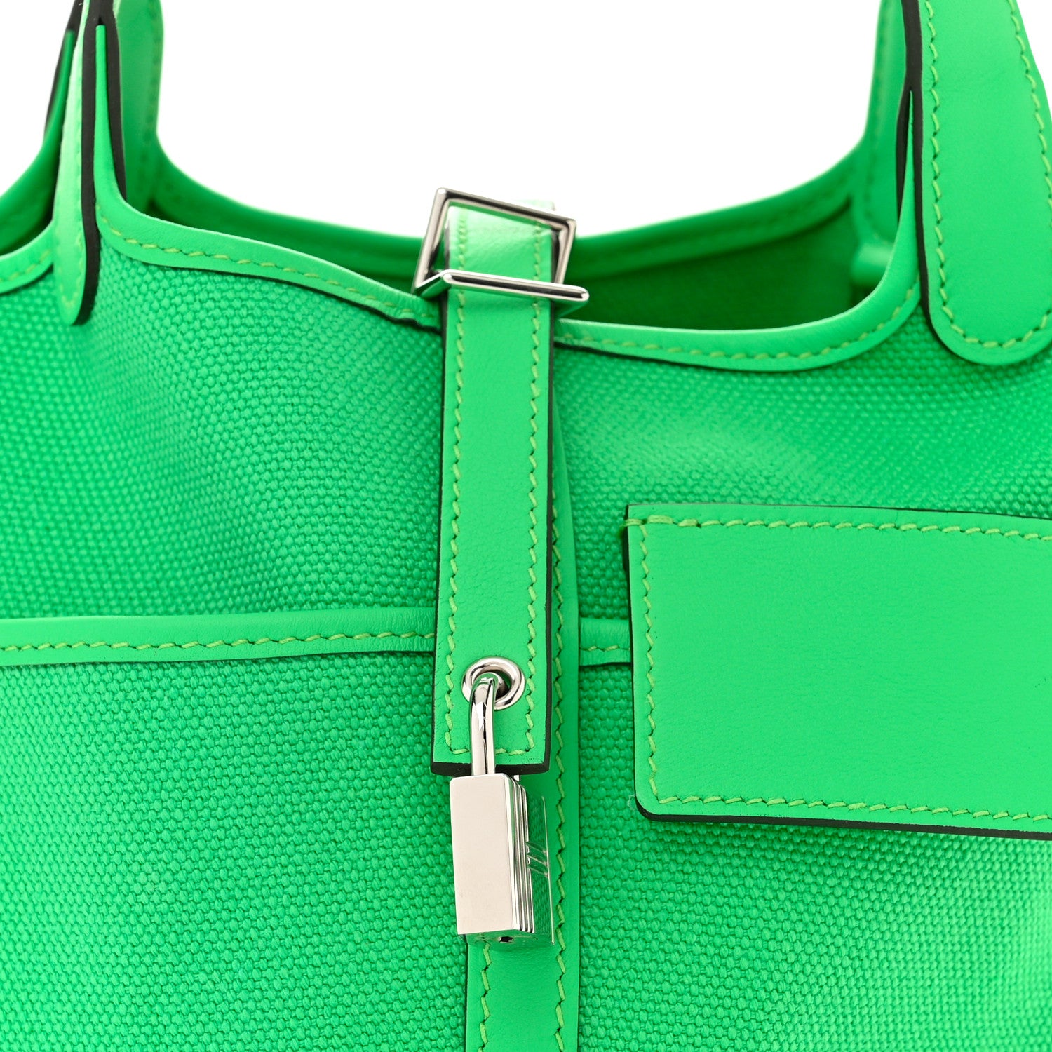Hermes Toile Goeland Swift Cargo Picotin Lock 18 Vert Comics 8 of 11