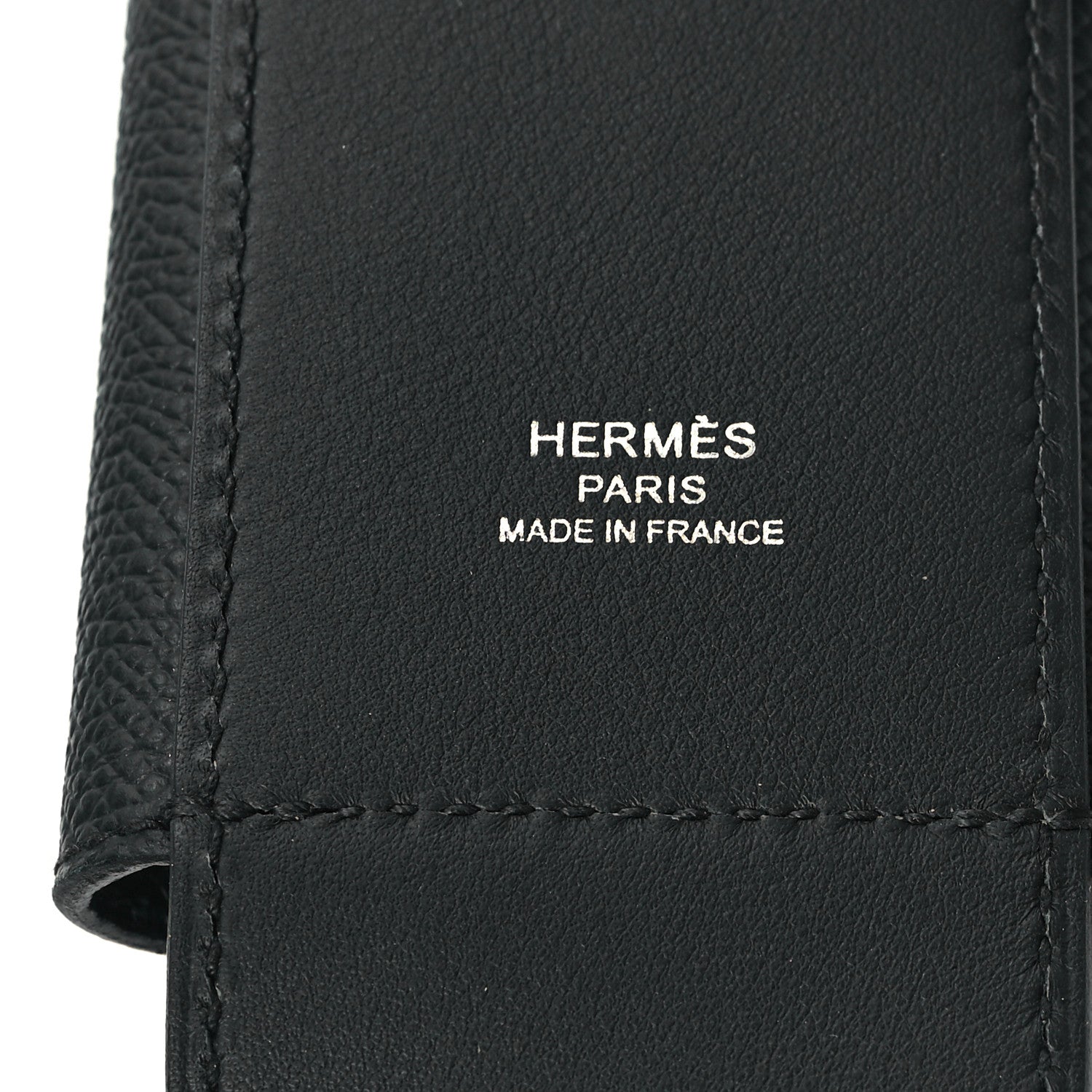 Hermes Swift Epsom Pocket Kelly Shoulder Strap Black 4 of 5
