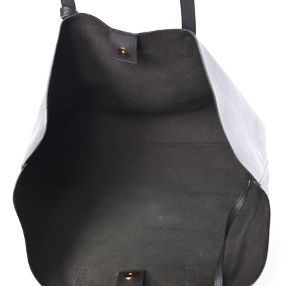 Saint Laurent Calfskin Large Shopping Tote Dark Grey 6 of 21