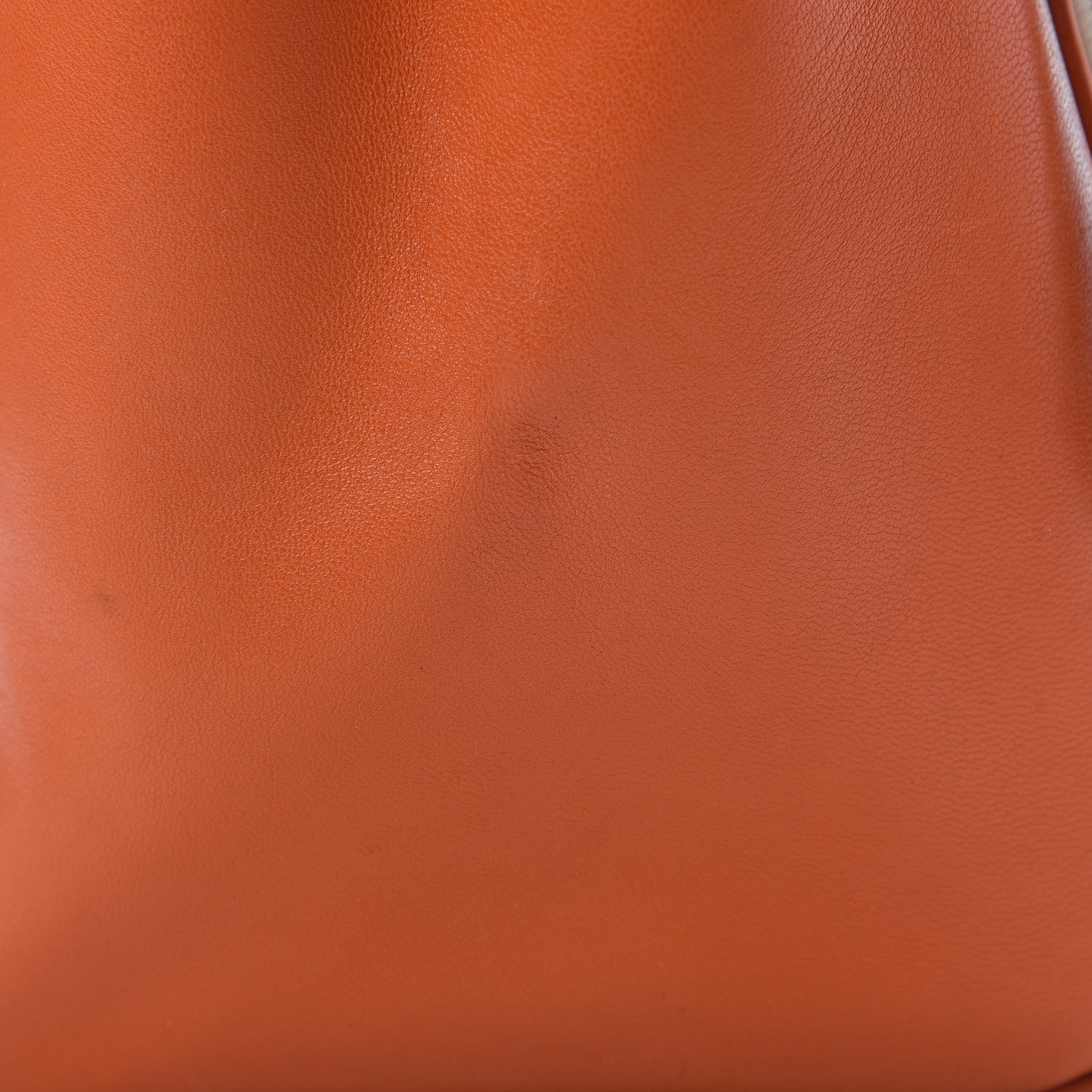 Burberry Haymarket Check Small Canterbury Tote Orange 10 of 13