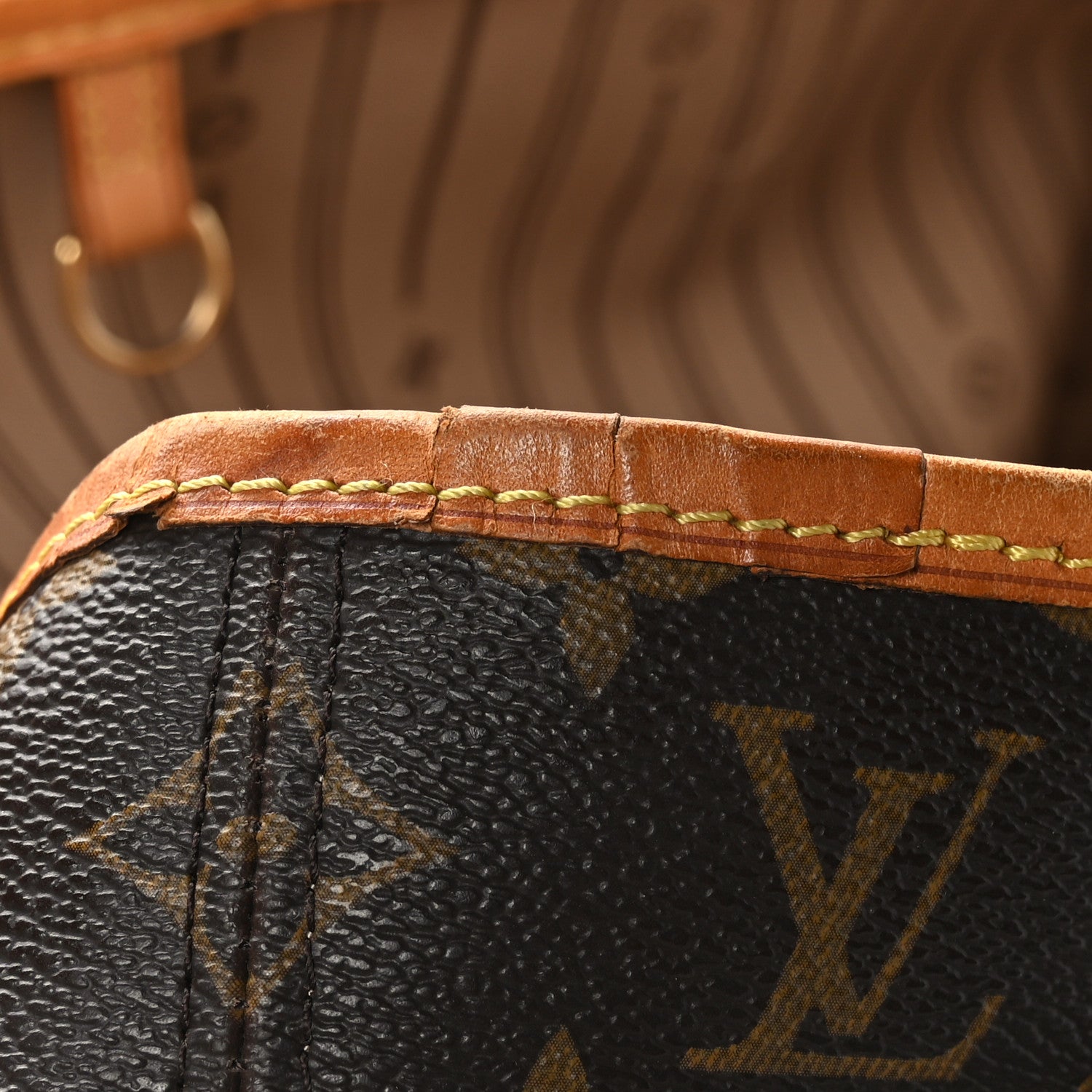 Louis Vuitton Monogram Neverfull MM 13 of 14