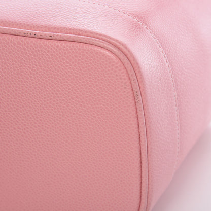 Chanel Caviar Vanity Cosmetic Case Pink 12 of 15