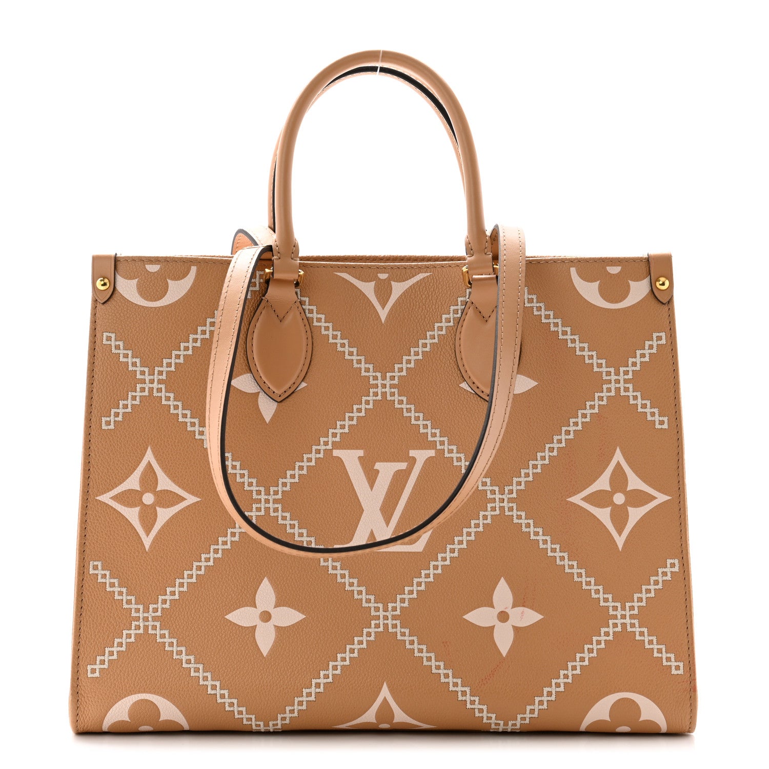 Louis Vuitton Empreinte Monogram Giant Broderies Onthego MM Arizona 1 of 10