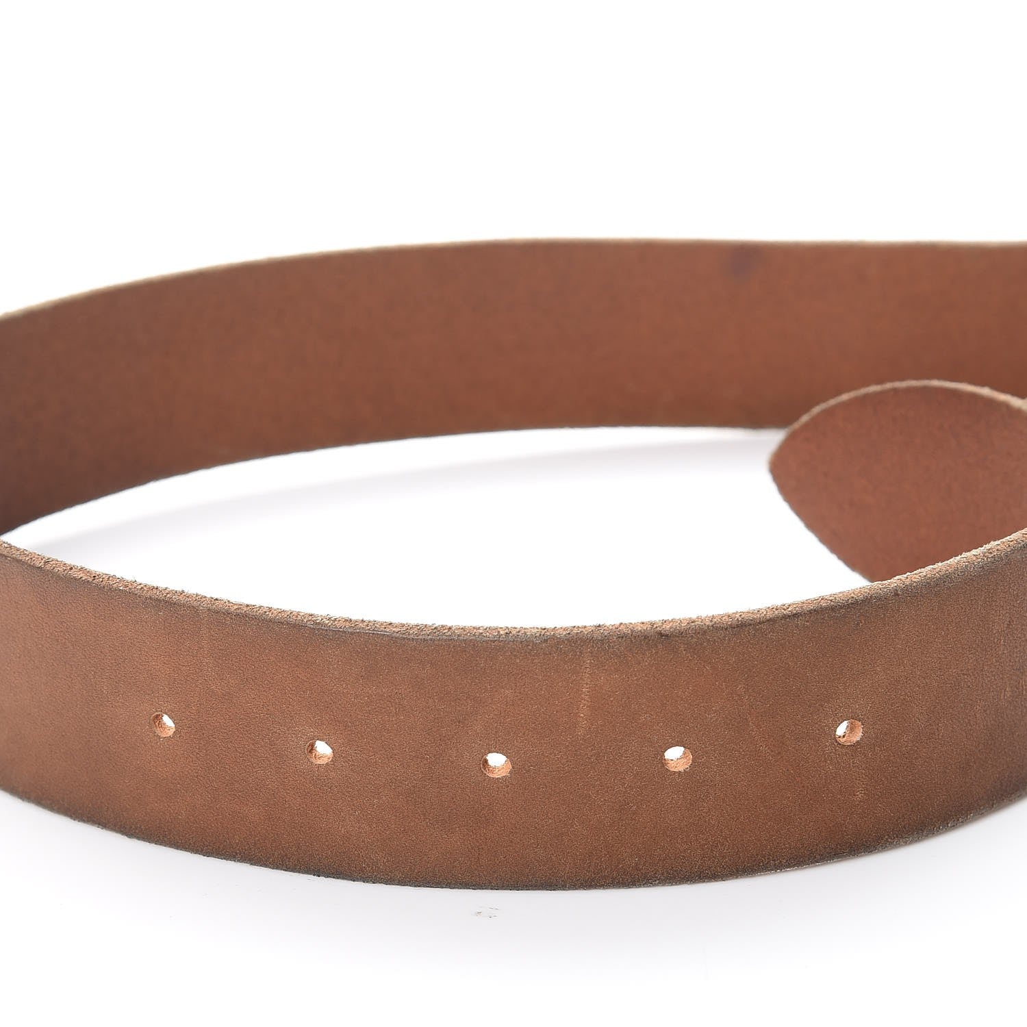 Gucci Faded Calfskin Double G 40mm Belt 85 34 Cuir 9 of 11